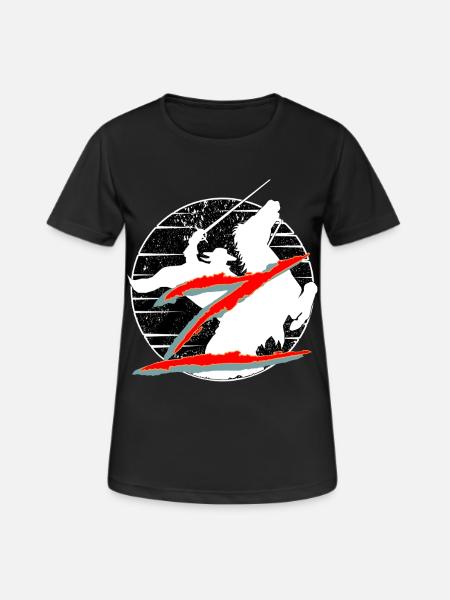 Horsman - Women's Breathable T-Shirt - black