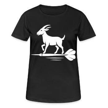 Bock auf Dart - T-shirt respirant Femme - noir - Devant - AI Model Female 172 light (172cm)