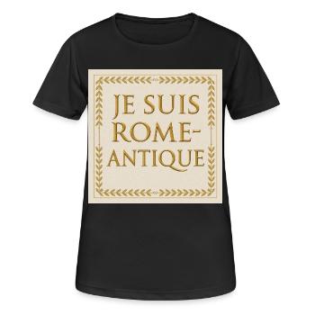 Je Suis Rome Antique - T-shirt respirant Femme - noir - Devant - AI Model Female 172 light (172cm)