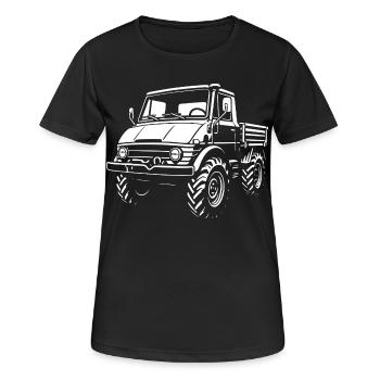 Powerhouse with cult status - Women's Breathable T-Shirt - black - Front - AI Model Female 172 light (172cm)