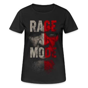 Rage Mode - Women's Breathable T-Shirt - black - Front - AI Model Female 172 light (172cm)