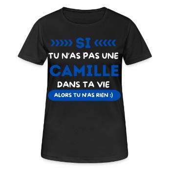 If you don't have a Camille in your life - Women's Breathable T-Shirt - black - Front - AI Model Female 172 light (172cm)