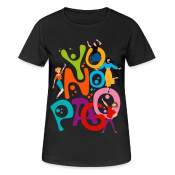Je ne paie pas - T-shirt respirant Femme - noir - Devant - AI Model Female 172 light (172cm)