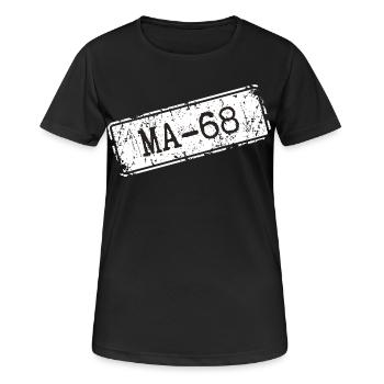 Mannheim 68 - Women's Breathable T-Shirt - black - Front - AI Model Female 172 light (172cm)
