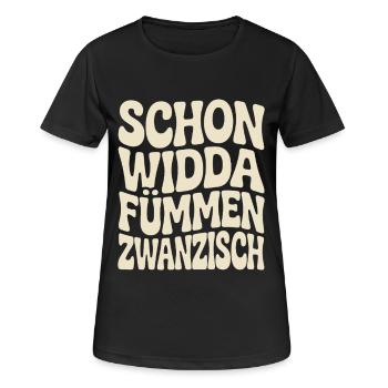 Widda Fümmen Zwanzisch fête déjà ses 50 ans - T-shirt respirant Femme - noir - Devant - AI Model Female 172 light (172cm)