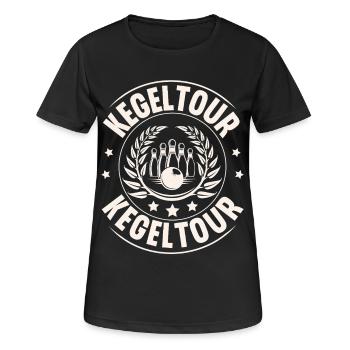 Skittles - T-shirt respirant Femme - noir - Devant - AI Model Female 172 light (172cm)