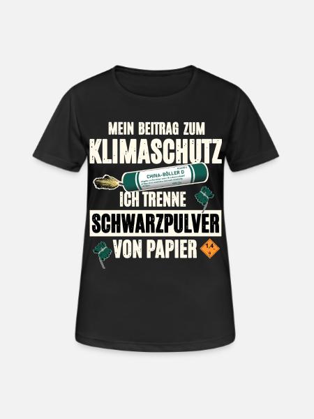 Pyrotechniker Pyro - Frauen T-Shirt atmungsaktiv - Schwarz