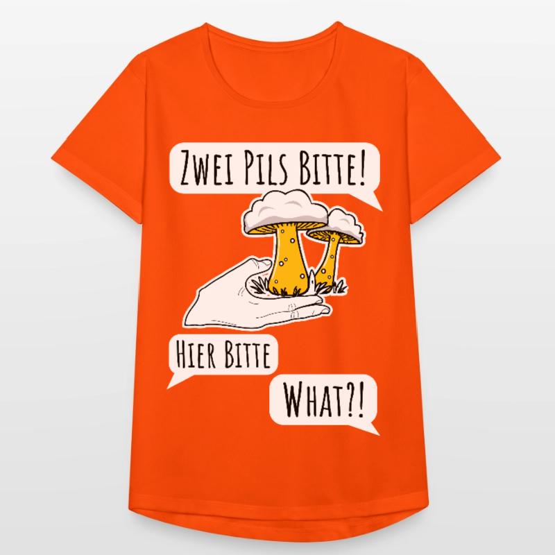 Bier bestellen ist nicht einfach! Pils oder Pilz? Frauen T-Shirt atmungsaktiv