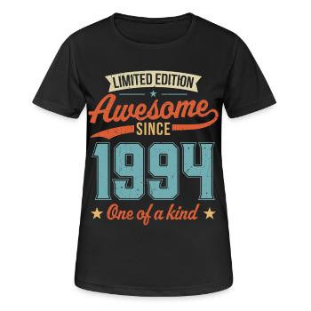 Awesome Since 1994 - Women's Breathable T-Shirt - black - Front - AI Model Female 172 light (172cm)