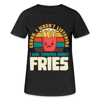 Frieze Retro Humor - Women's Breathable T-Shirt - black - Front - AI Model Female 172 light (172cm)