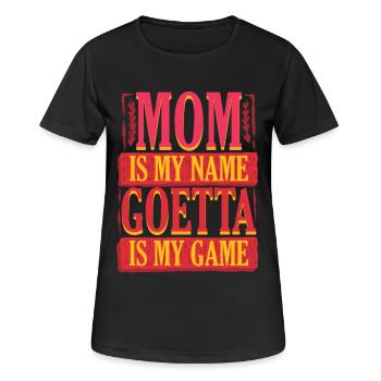 Goetta Sausage Nut - Women's Breathable T-Shirt - black - Front - AI Model Female 172 light (172cm)