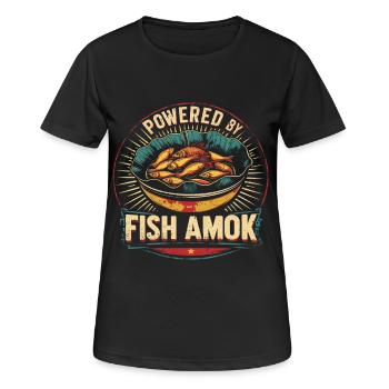 Kambodscha Kambodschaner - Frauen T-Shirt atmungsaktiv - Schwarz - Vorne - AI Model Female 172 light (172cm)