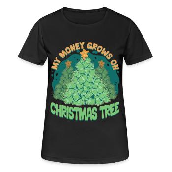 Weihnachtsbaum Züchter - Frauen T-Shirt atmungsaktiv - Schwarz - Vorne - AI Model Female 172 light (172cm)