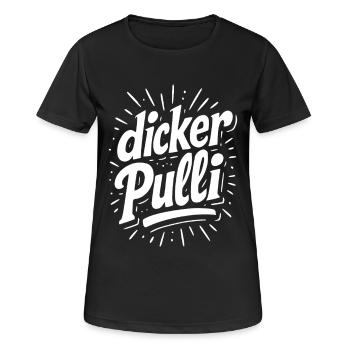 Pull épais Neon Typo - T-shirt respirant Femme - noir - Devant - AI Model Female 172 light (172cm)
