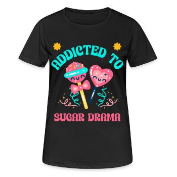 Candy Lover Fashion Sugar Junkie Vibes - Women's Breathable T-Shirt - black - Front - AI Model Female 172 light (172cm)