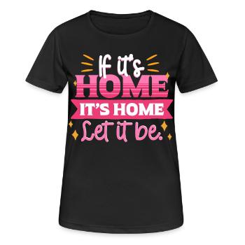 Humanité Égalité - T-shirt respirant Femme - noir - Devant - AI Model Female 172 light (172cm)