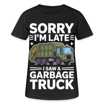 Garbage Day is my favorite day of the week - Women's Breathable T-Shirt - black - Front - AI Model Female 172 light (172cm)