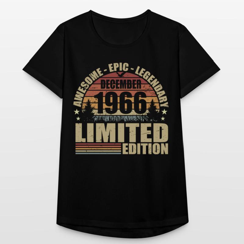 Décembre 1966 - Édition Limitée Décembre 1966 T-shirt respirant Femme