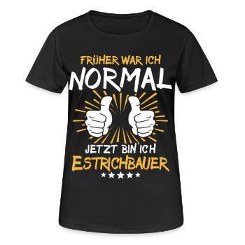 Déclaration du créateur de tableaux - T-shirt respirant Femme - noir - Devant - AI Model Female 172 light (172cm)