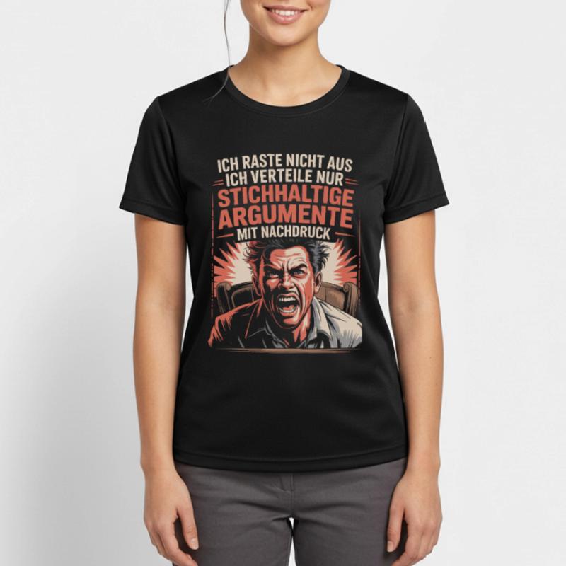 Convincing arguments emphatically Women's Breathable T-Shirt