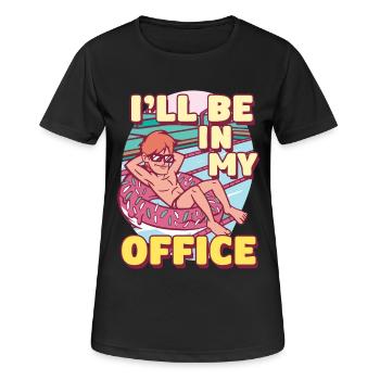 Swimming instructor - Women's Breathable T-Shirt - black - Front - AI Model Female 172 light (172cm)
