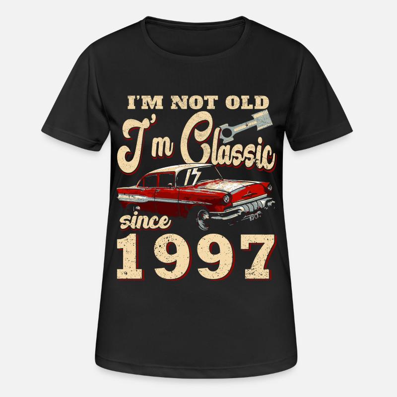 I'm not an old classic 1997 - Women's Breathable T-Shirt - black