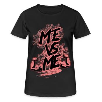 Me VS Me - Women's Breathable T-Shirt - black - Front - AI Model Female 172 light (172cm)
