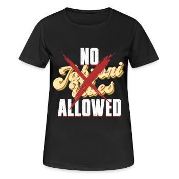 No Jabroni Vibes Allowed - Women's Breathable T-Shirt - black - Front - AI Model Female 172 light (172cm)