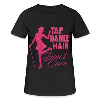 Stepptanz Stepptänzer Stepptänzerin Stepper - Frauen T-Shirt atmungsaktiv - Schwarz - Vorne - AI Model Female 172 light (172cm)