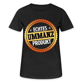 Baltic Sea GENUINE UMMANZ PRODUCT Funny - Women's Breathable T-Shirt - black - Front - AI Model Female 172 light (172cm)