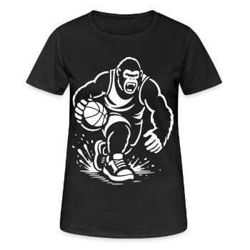 Domination sauvage de la Cour - T-shirt respirant Femme - noir - Devant - AI Model Female 172 light (172cm)