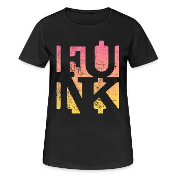 Funk Vintage - Women's Breathable T-Shirt - black - Front - AI Model Female 172 light (172cm)