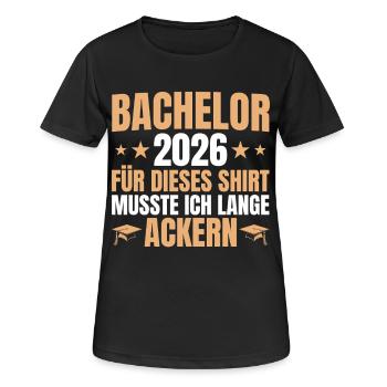 Licence 2026 Lange Ackern - Licence - T-shirt respirant Femme - noir - Devant - AI Model Female 172 light (172cm)