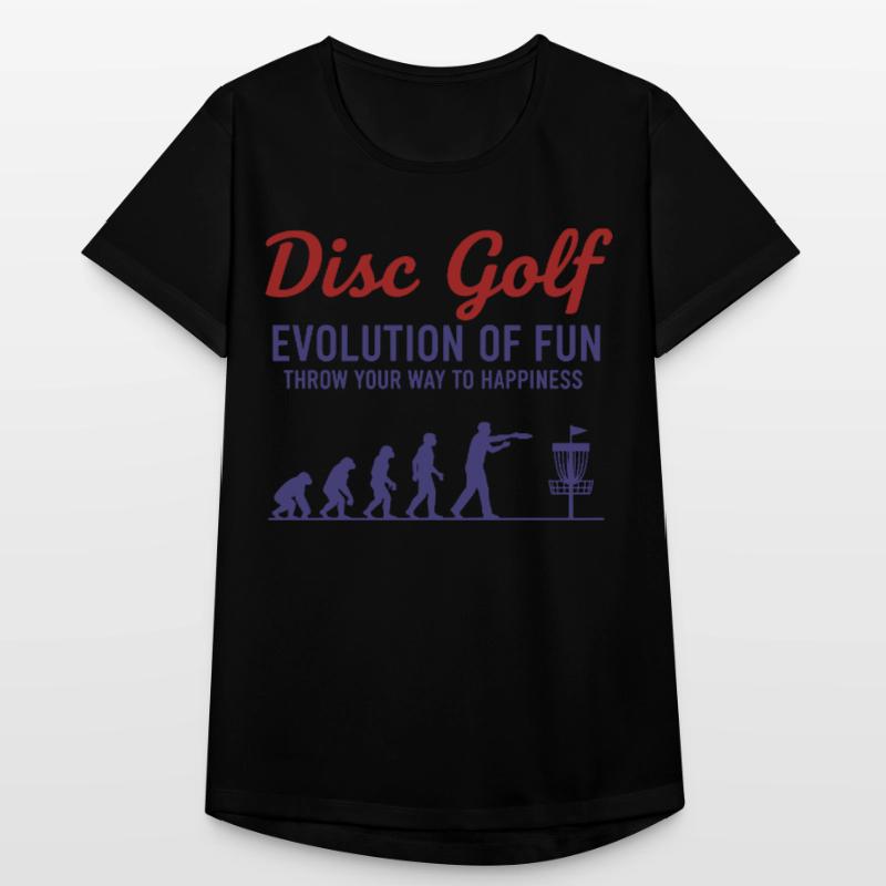 Disc Golf : Évolution du plaisir : lancez-vous T-shirt respirant Femme