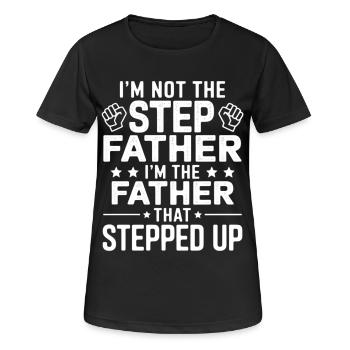 Father Role Brave Role Model Graphic - Women's Breathable T-Shirt - black - Front - AI Model Female 172 light (172cm)