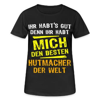 Mad Hatter Gift - Women's Breathable T-Shirt - black - Front - AI Model Female 172 light (172cm)