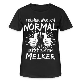 Traiteur - T-shirt respirant Femme - noir - Devant - AI Model Female 172 light (172cm)
