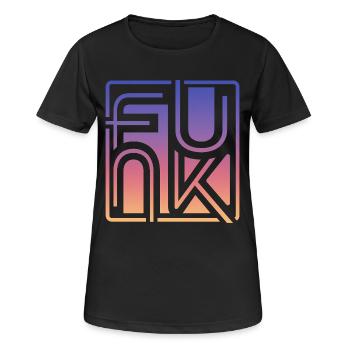 Funk Music - Women's Breathable T-Shirt - black - Front - AI Model Female 172 light (172cm)