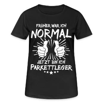Parquet layer - Women's Breathable T-Shirt - black - Front - AI Model Female 172 light (172cm)