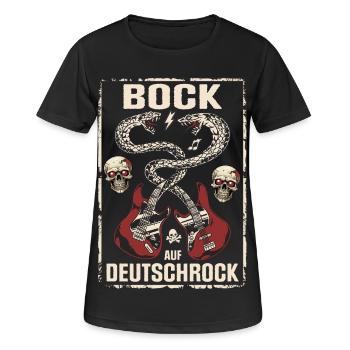 Bock auf Deutschrock - T-shirt respirant Femme - noir - Devant - AI Model Female 172 light (172cm)