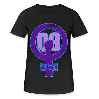 Internationaler Frauentag Design - Für Frauen - Frauen T-Shirt atmungsaktiv - Schwarz - Vorne - AI Model Female 172 light (172cm)