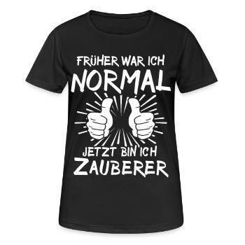 Sorcier - T-shirt respirant Femme - noir - Devant - AI Model Female 172 light (172cm)