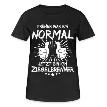 Brick Burner - Women's Breathable T-Shirt - black - Front - AI Model Female 172 light (172cm)