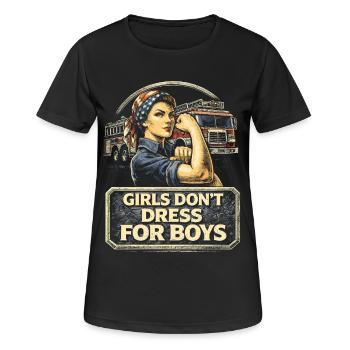 Feminism Feminist Feminist - Women's Breathable T-Shirt - black - Front - AI Model Female 172 light (172cm)
