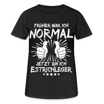 Screed layer - Women's Breathable T-Shirt - black - Front - AI Model Female 172 light (172cm)