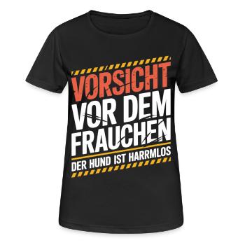 Beware of the Mistress T-Shirt - Women's Breathable T-Shirt - black - Front - AI Model Female 172 light (172cm)