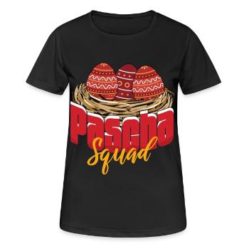 Pascha Squad Orthodox Easter Greek Easter - Women's Breathable T-Shirt - black - Front - AI Model Female 172 light (172cm)