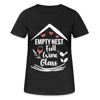  Empty Nester Parents Leaving for College Empty - Women's Breathable T-Shirt - black - Front - AI Model Female 172 light (172cm)