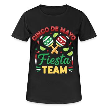 Cinco de Mayo Fiesta - T-shirt respirant Femme - noir - Devant - AI Model Female 172 light (172cm)
