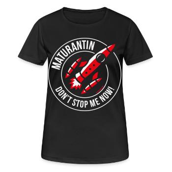 Matura (Matura / NEG 2C) - Women's Breathable T-Shirt - black - Front - AI Model Female 172 light (172cm)
